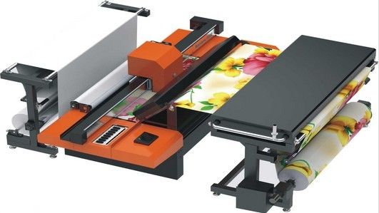 Ψηφιακή μηχανή εκτύπωσης υφάσματος Inkjet ζωνών υψηλής ταχύτητας